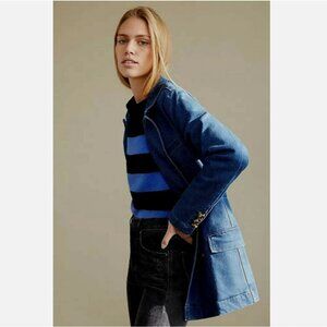 Anthropologie Pilcro Layne Denim Blazer